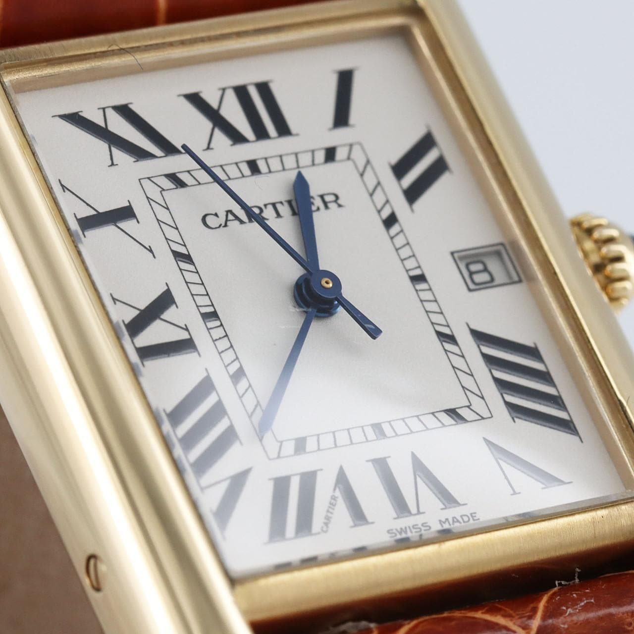 Cartier Tank LC LM YG W1529756 YG Quartz