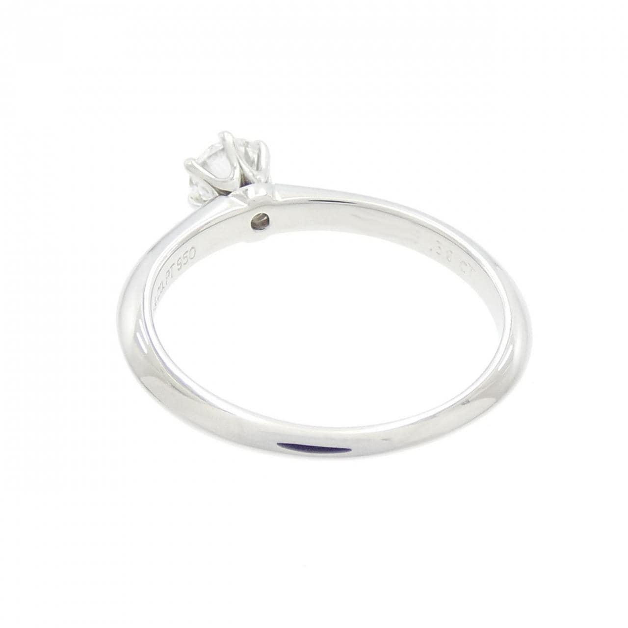 TIFFANY Classic Solitaire Ring 0.36CT E VS1