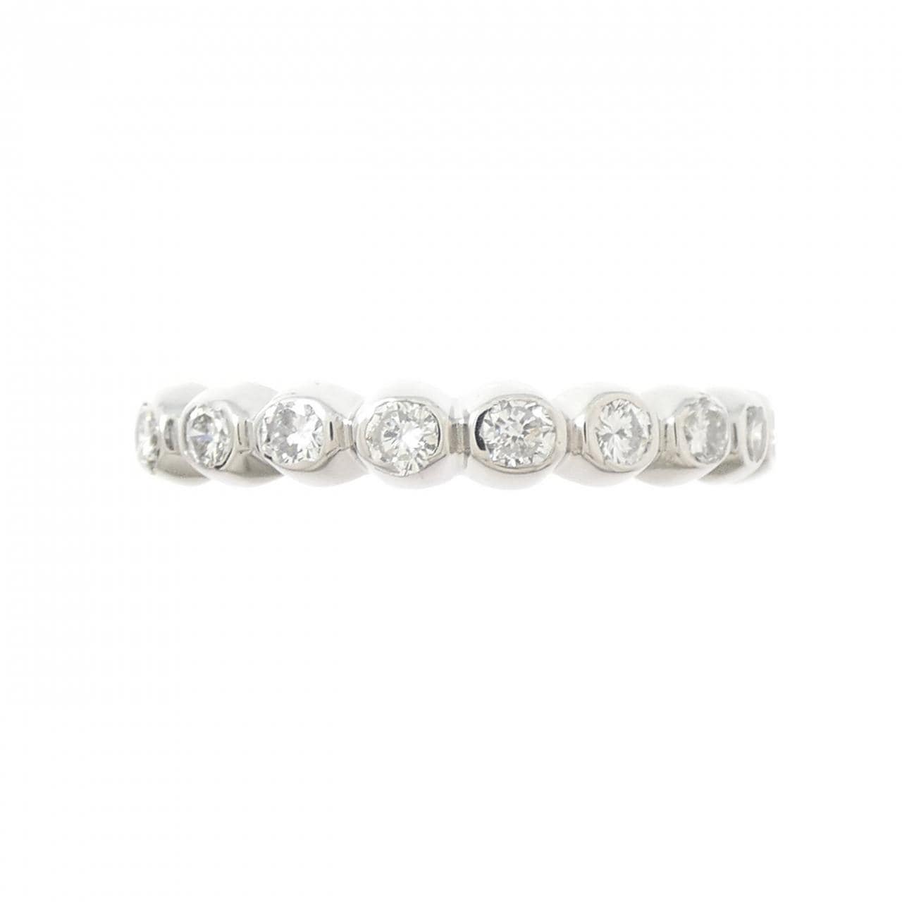 PT900 ハーフエタニティ ダイヤモンド リング 0.32CT