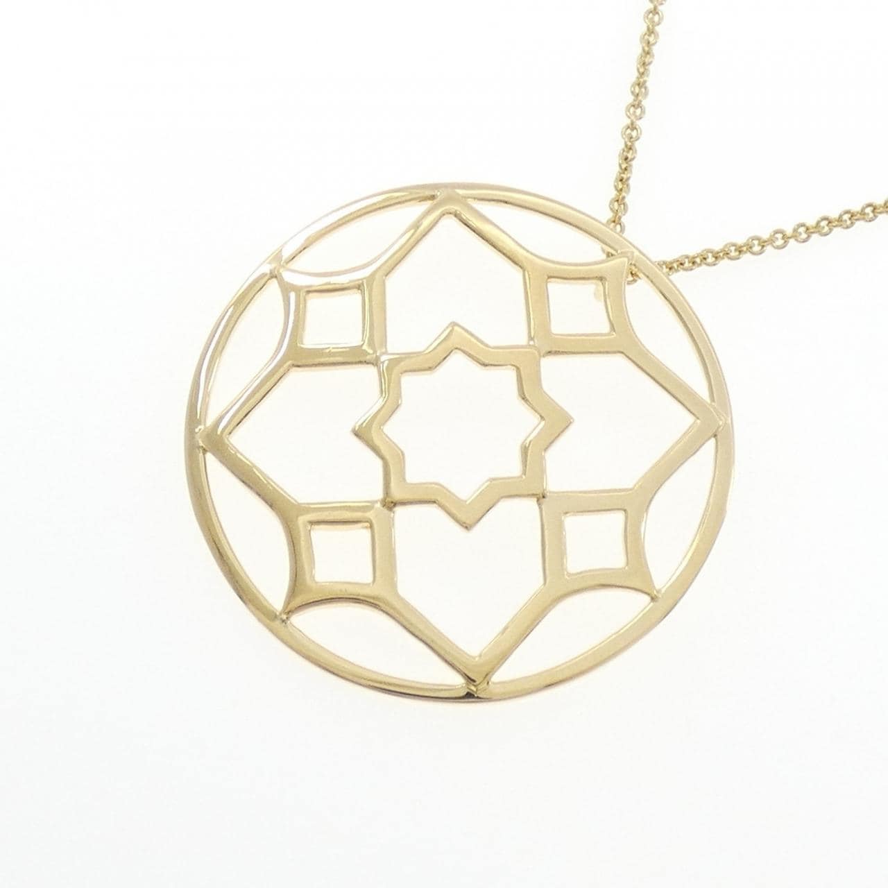 ティファニー パロマ ゼリージュ メダリオン ネックレス