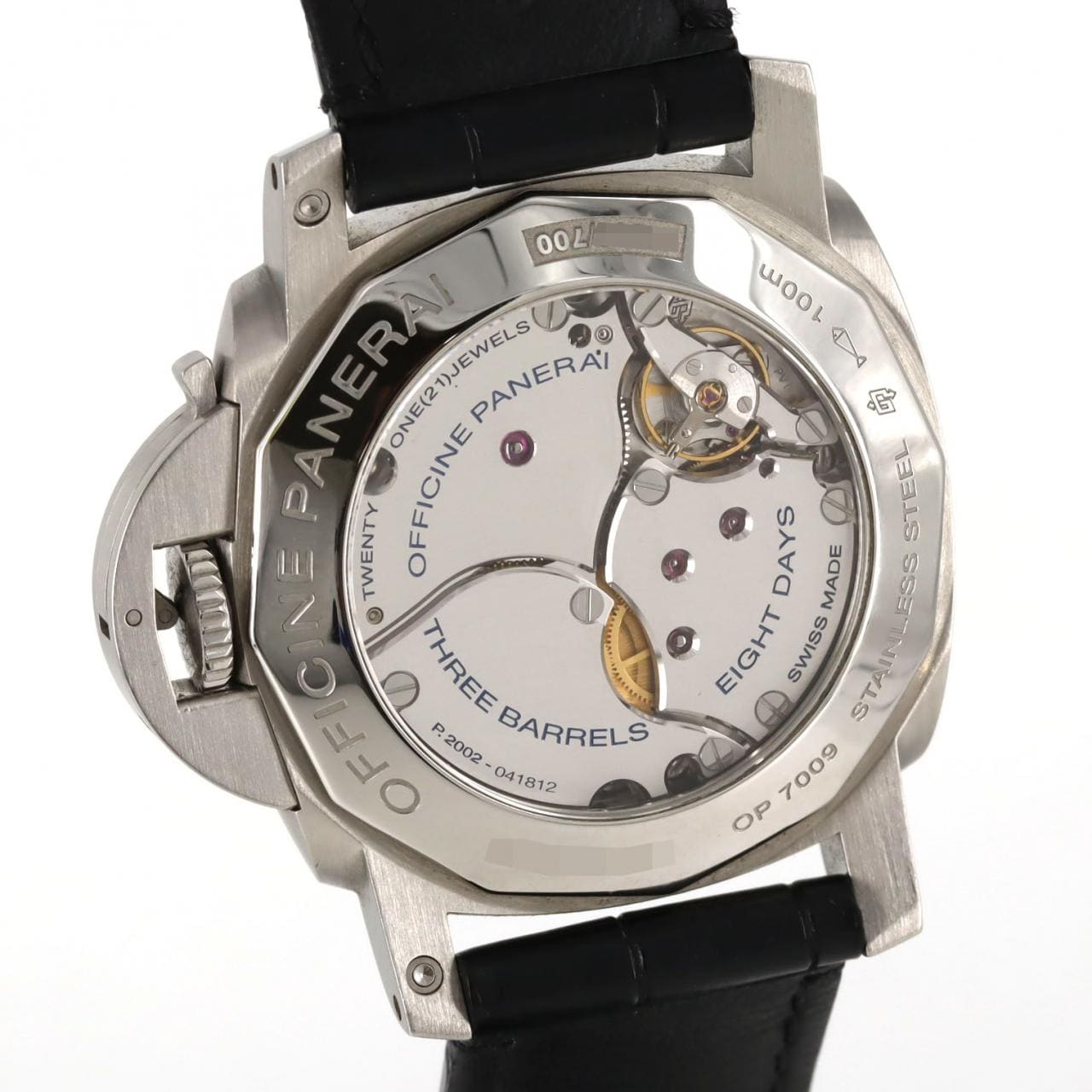 パネライ ルミノール1950 8DAYS GMT PAM00233 SS 手巻