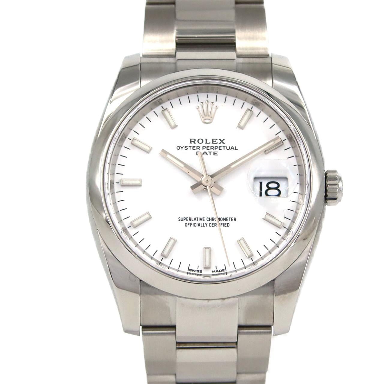 ロレックス オイスターパーペチュアルデイト 115200 SS 自動巻 ランダム番