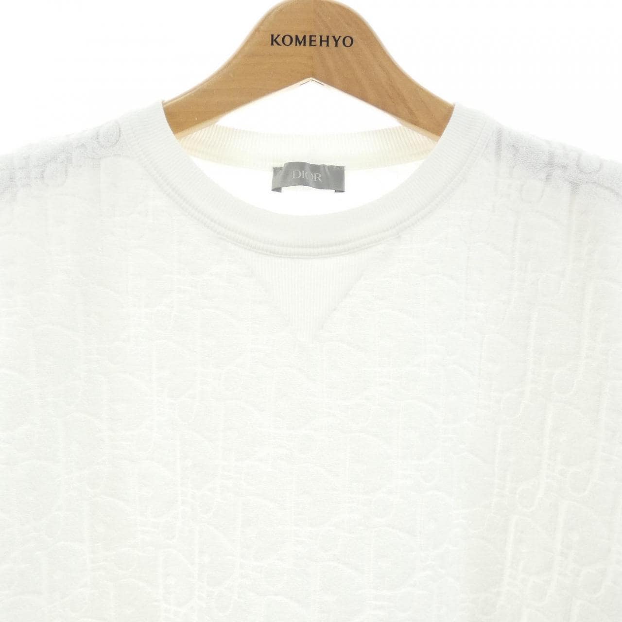 ディオール DIOR ディオールオブリークテリーコットンジャガード　OBLIQUE 113J692A0614 Tシャツ