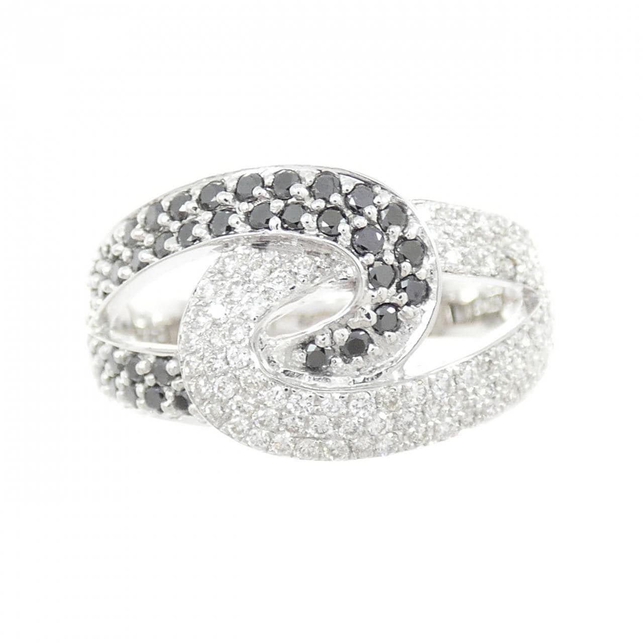 K18WG ダイヤモンド リング 0.70CT