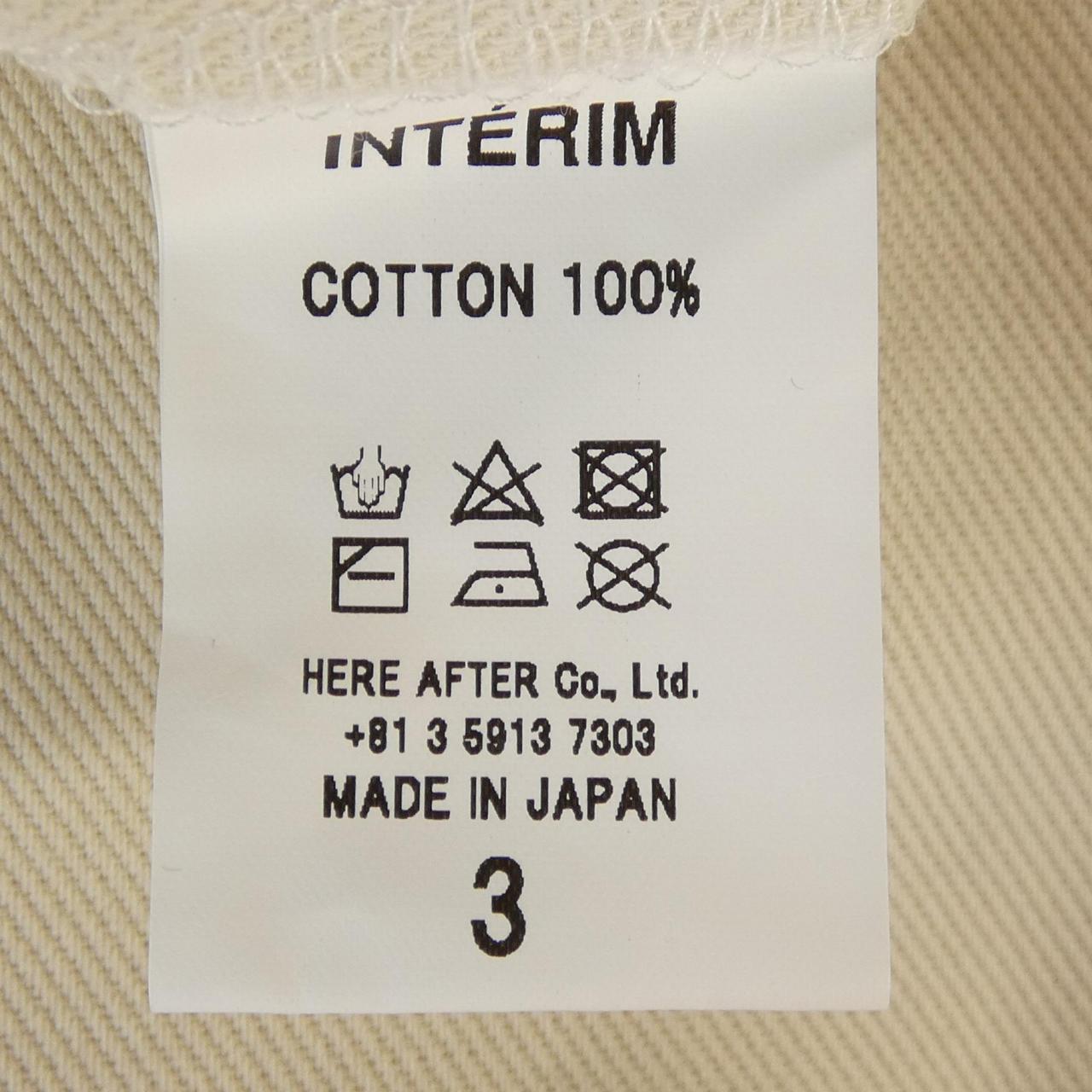 INTERIM パンツ