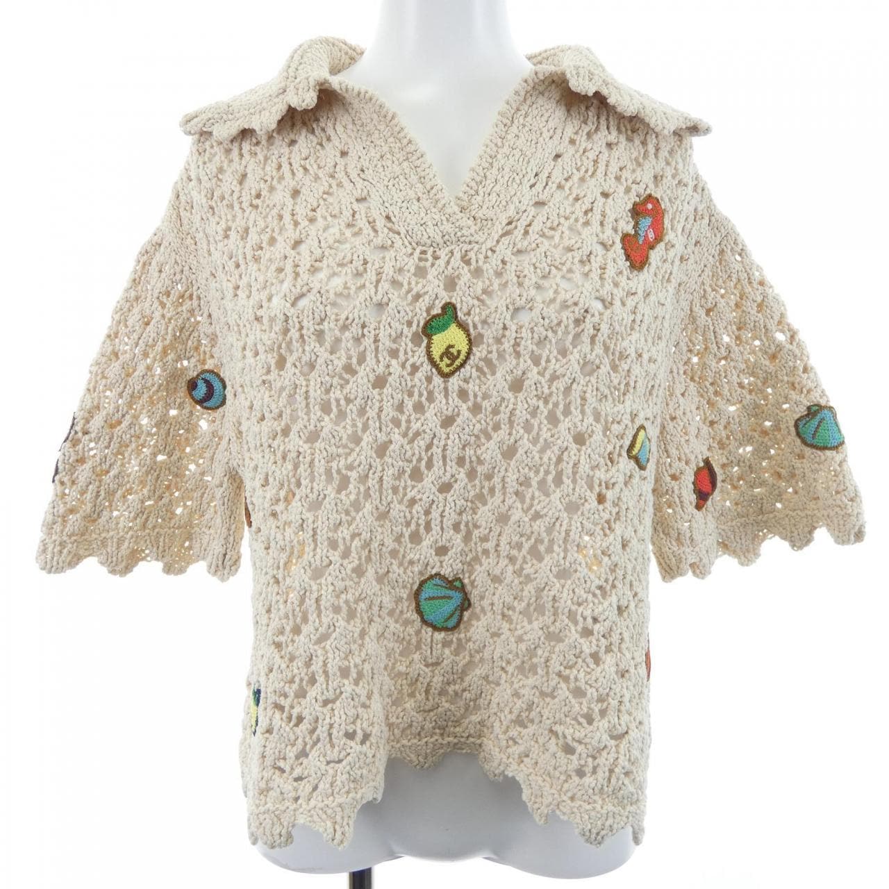 シャネル CHANEL COCO BEACH2026 LOOK29 P81547K11912 ニット