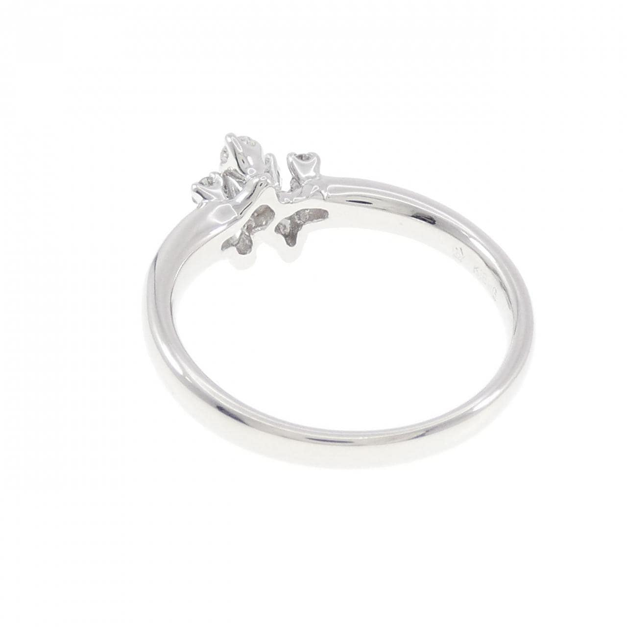 K18WG ダイヤモンド リング 0.21CT