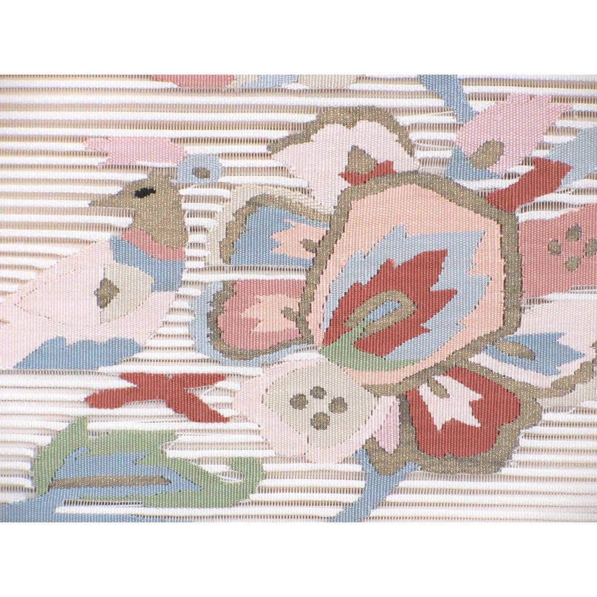 夏名古屋帯　絽綴織