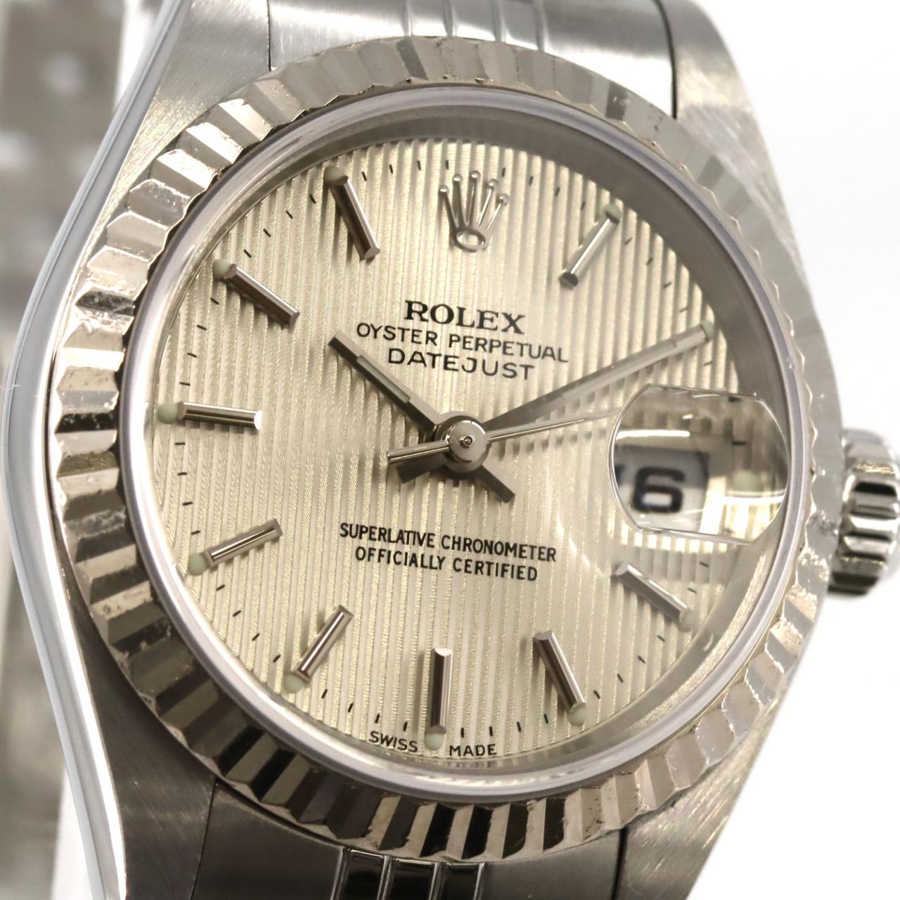 ロレックス デイトジャスト 79174 SSxWG 自動巻 K番