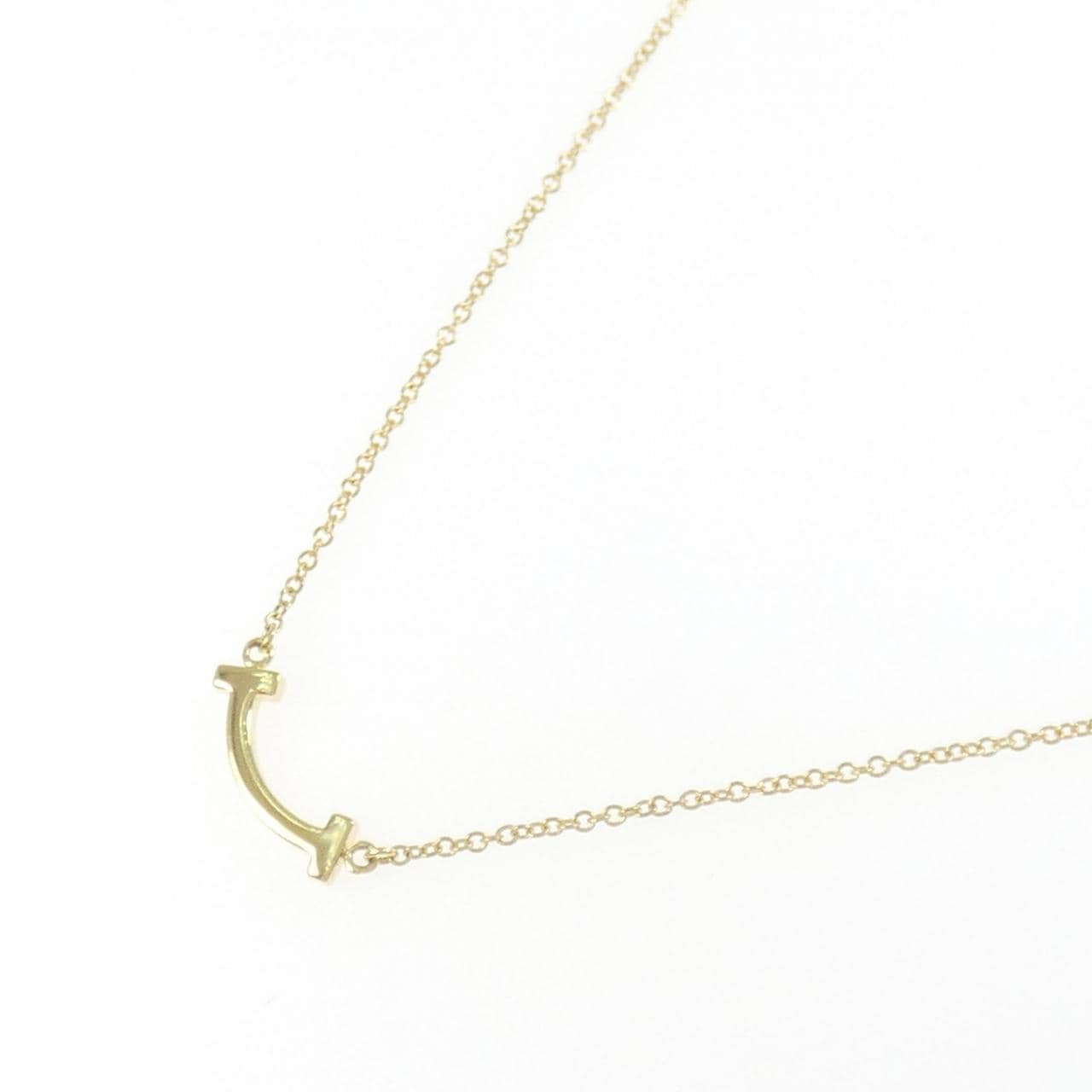 ティファニー Tスマイル ミニ ネックレス