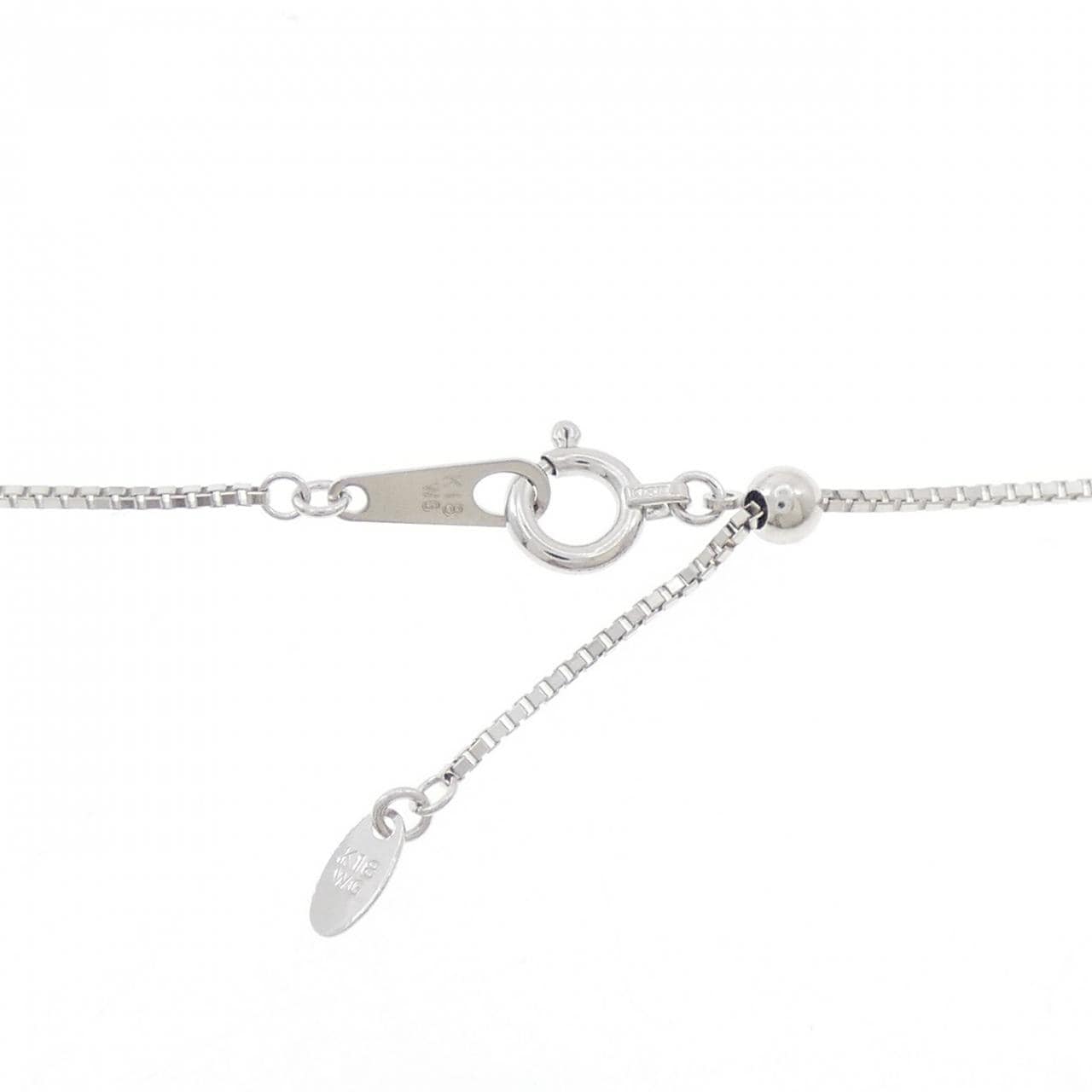 K18WG ターコイズ ネックレス 6.79CT