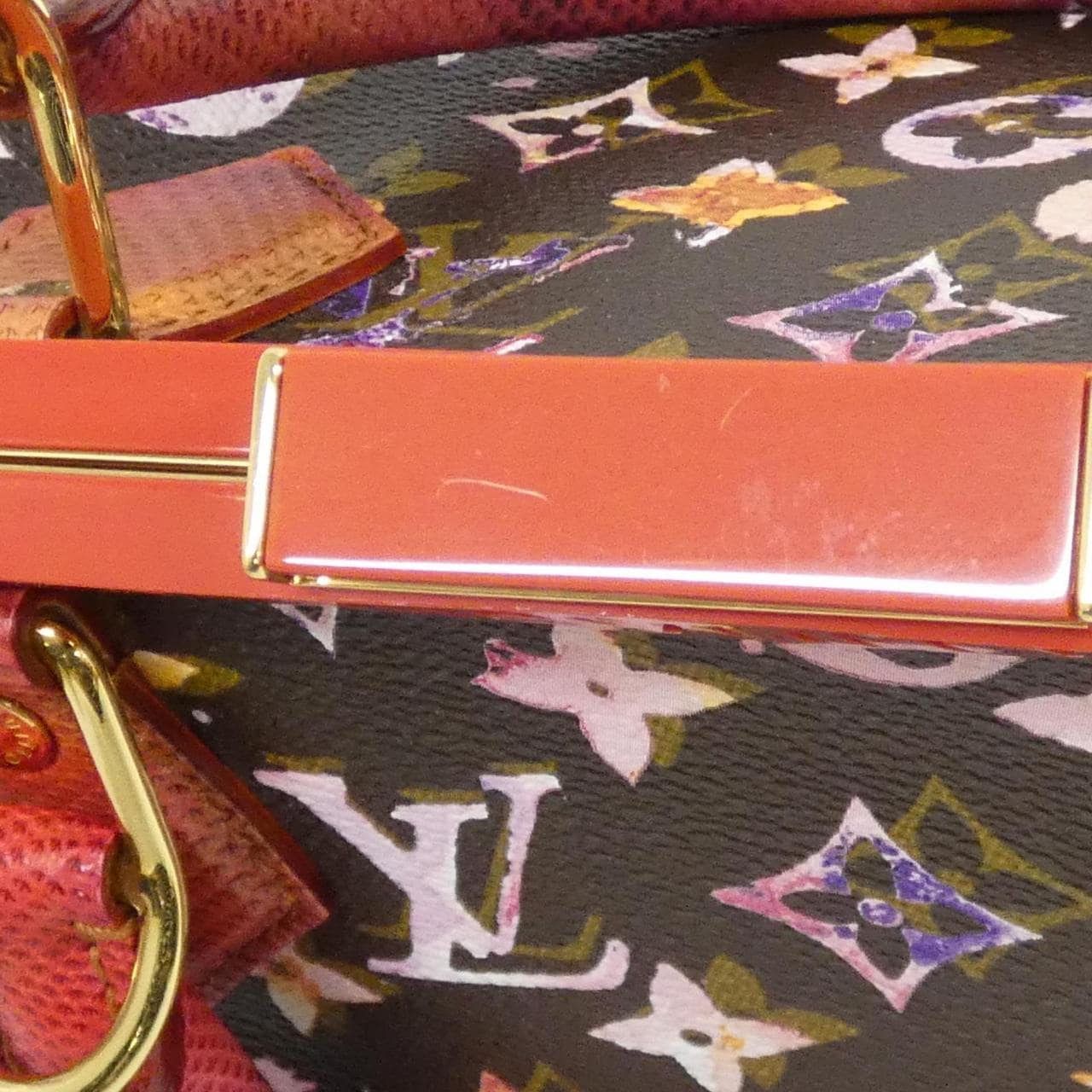 ルイヴィトン モノグラム ウォーターカラー パピヨン M95730 バッグ