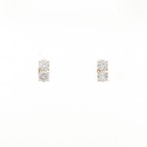 【リメイク】K10YG ダイヤモンド ピアス 0.30CT