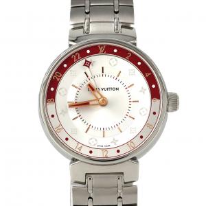 ルイヴィトン タンブールムーンデュアルタイム QA106 SS クォーツ