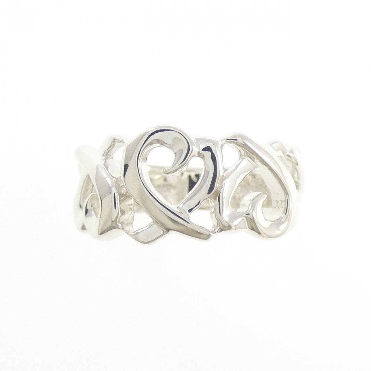 ティファニー トリプルラビングハート リング