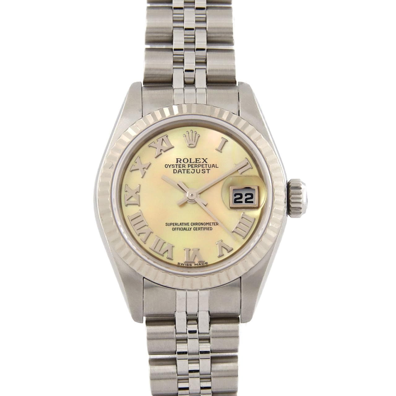 ROLEX Datejust 79174NR SSxWG Automatic F number