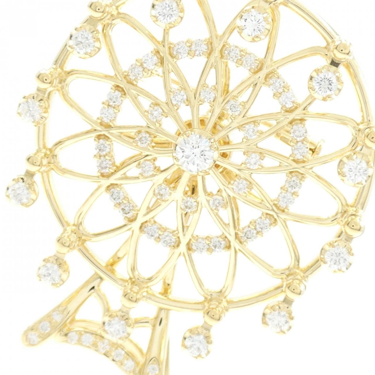 タサキ ダイヤモンド ブローチ 2.00CT