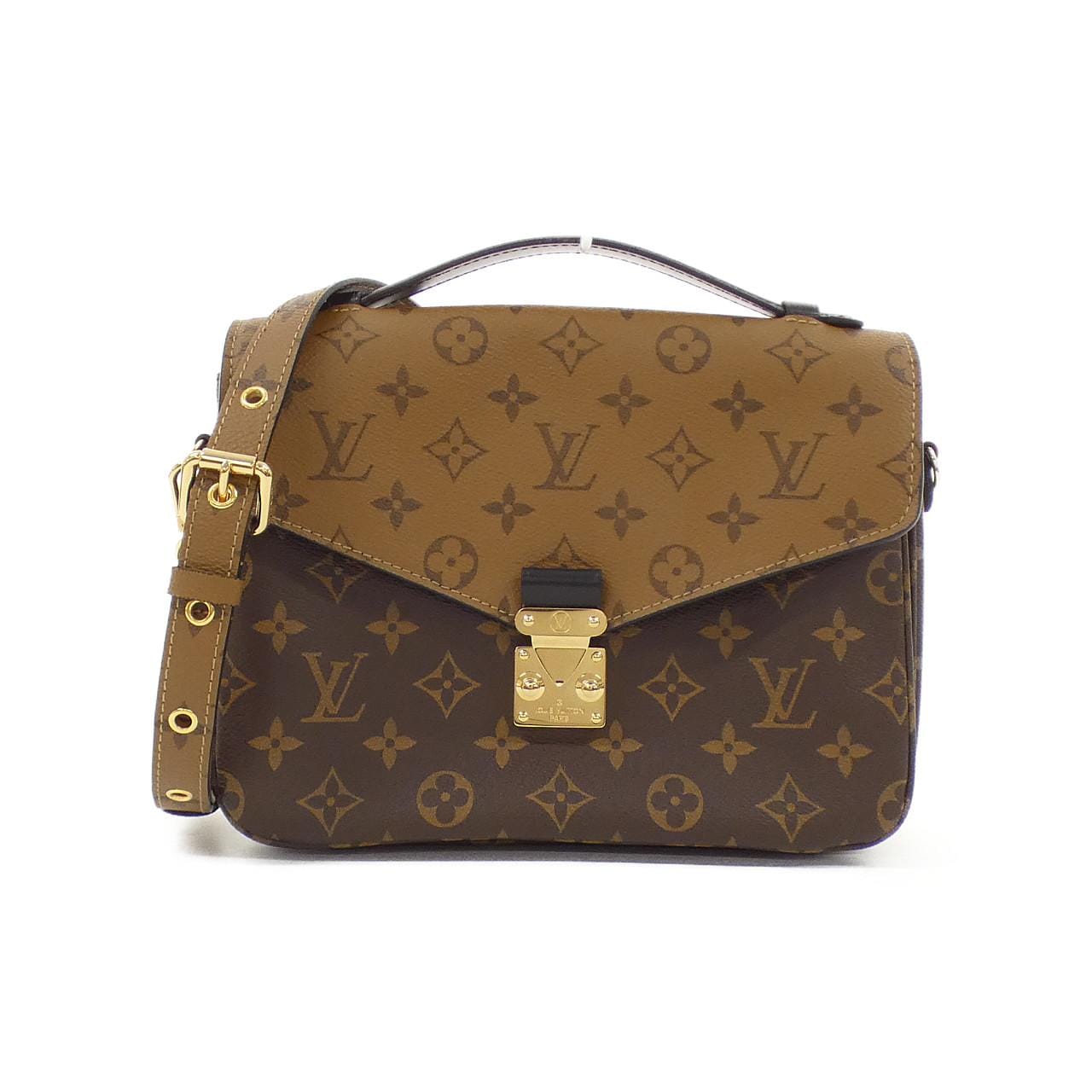 LOUIS VUITTON Monogram Reverse Pochette Metis MM M44876 Bag