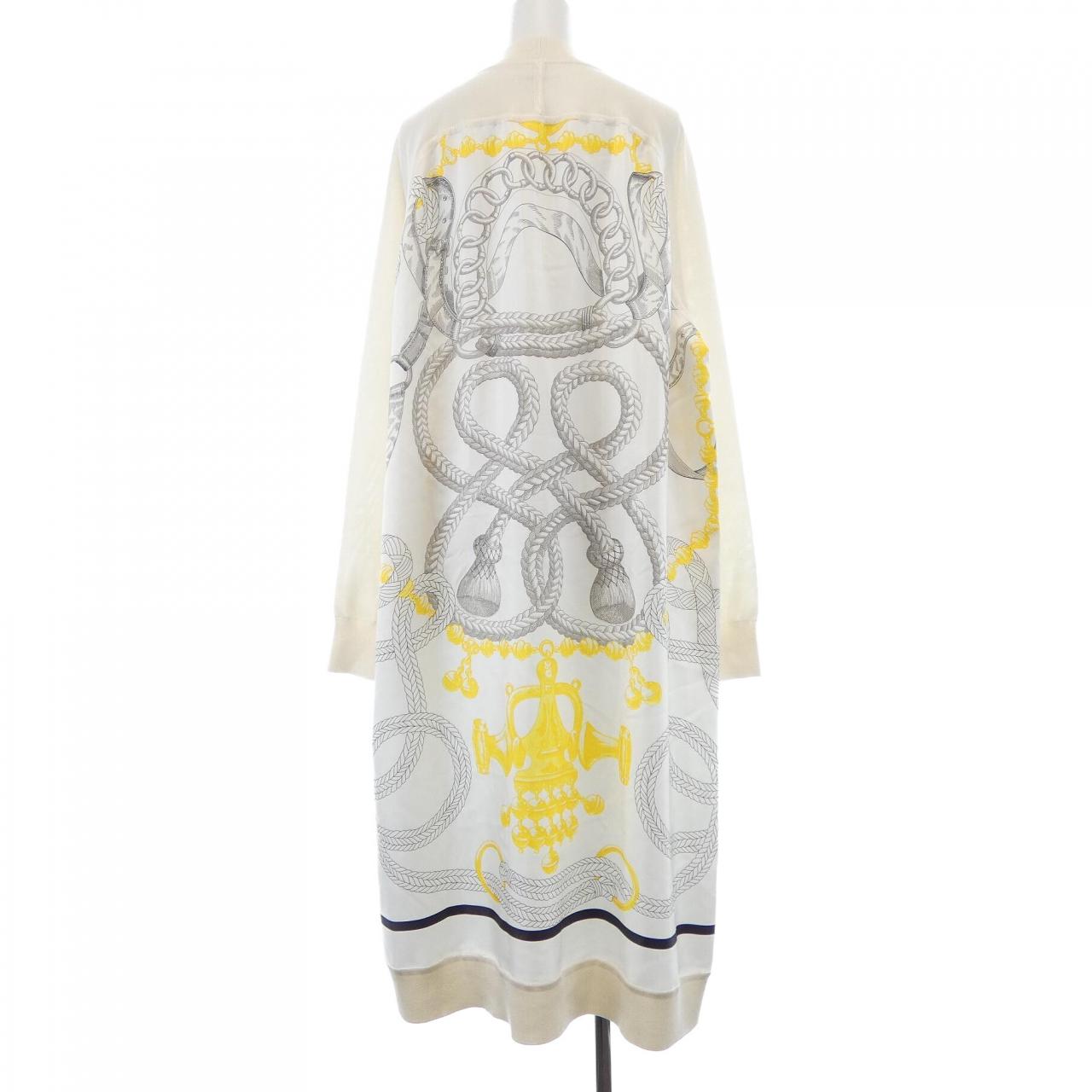 エルメス HERMES パルフロワリミックス 5H2801DX ロングカーディガン