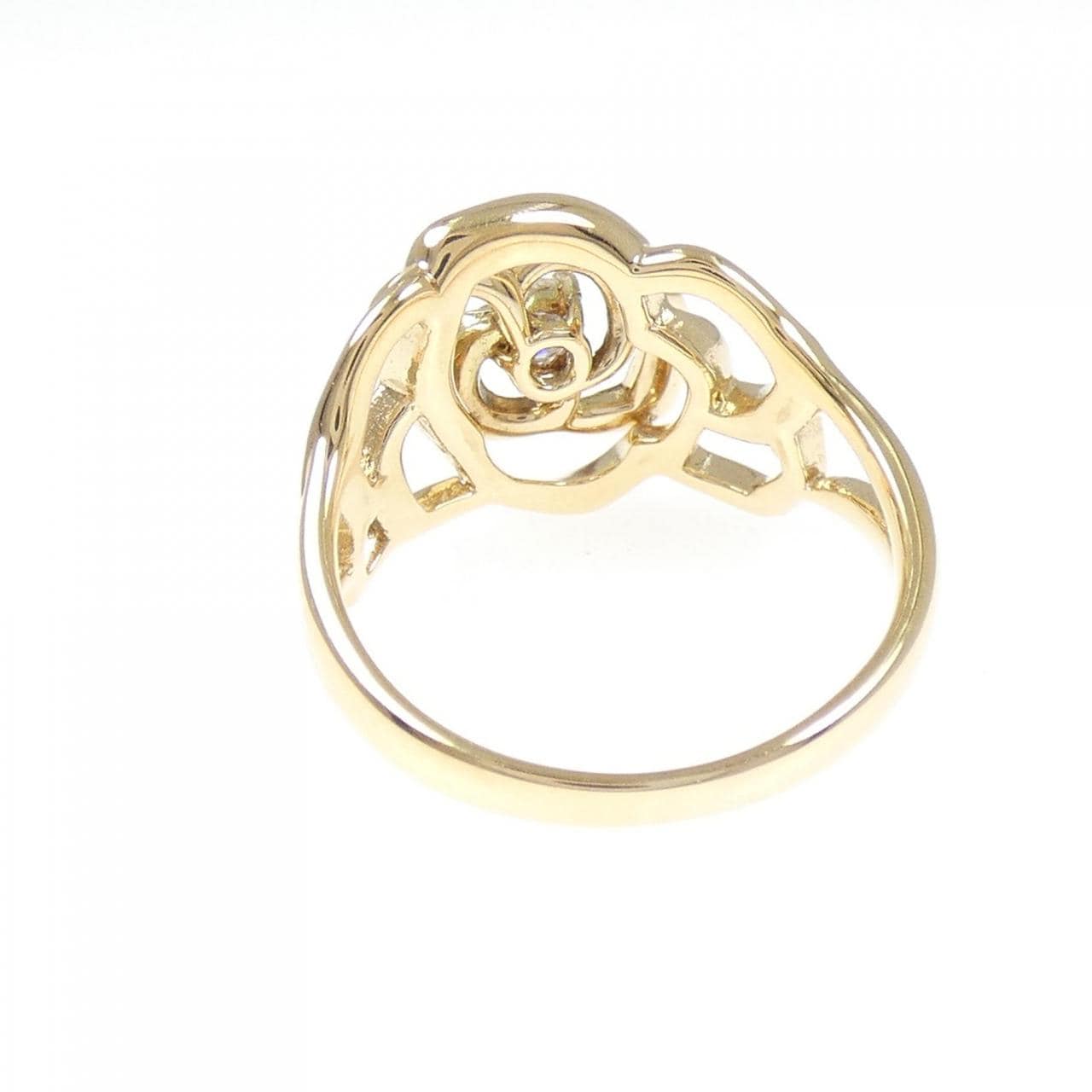 K18YG ダイヤモンド リング 0.20CT
