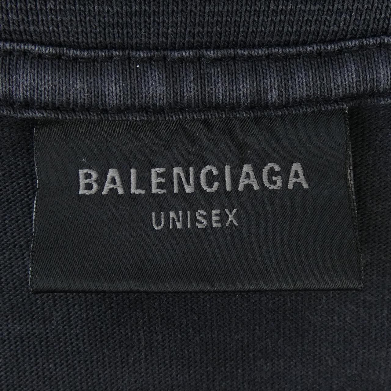 バレンシアガ BALENCIAGA TAPE TYPE Tシャツ ミディアムフィット 739784 TOVA9 UNISEX Tシャツ
