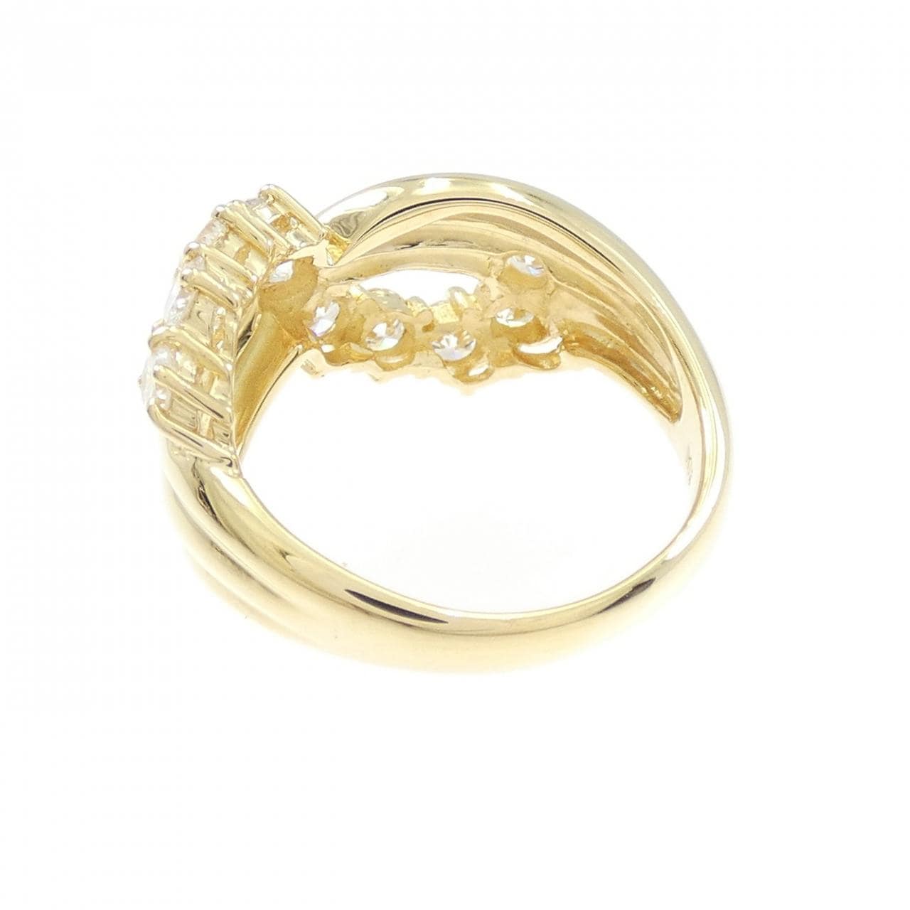 K18YG ダイヤモンド リング 1.03CT
