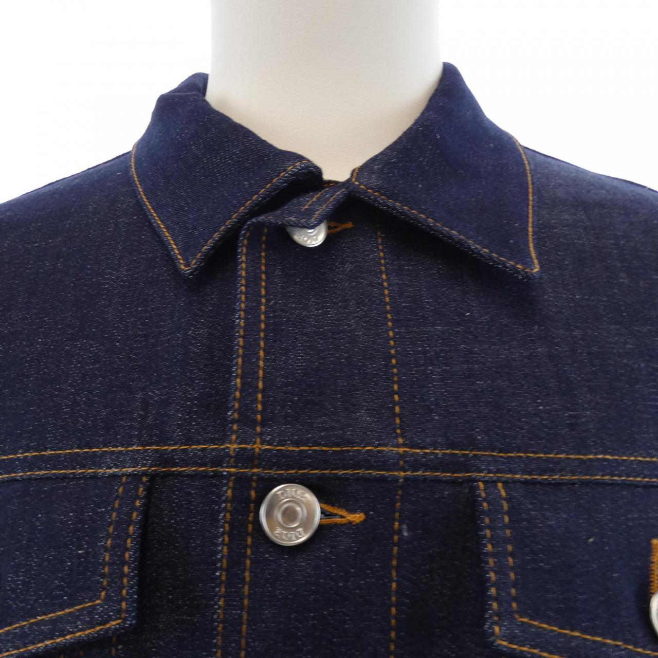 ディオール DIOR DIOR ESSENTIALS オブリーク OBLIQUE 013D482J226X デニムジャケット