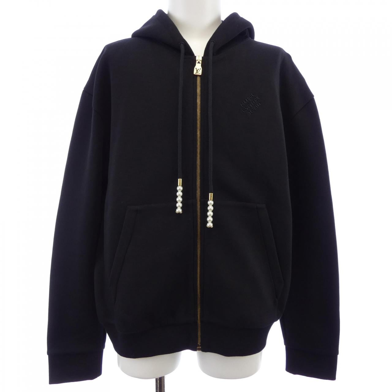 ルイヴィトン LOUIS VUITTON エンブロイダードジップジャージーフーディ HRY42WCFJ パーカー