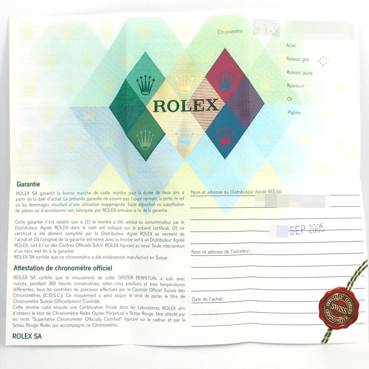 ロレックス デイトジャスト 16234 SSxWG 自動巻 F番