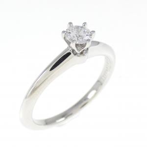 ティファニー クラシックソリティア リング 0.23CT E VS1 EXT