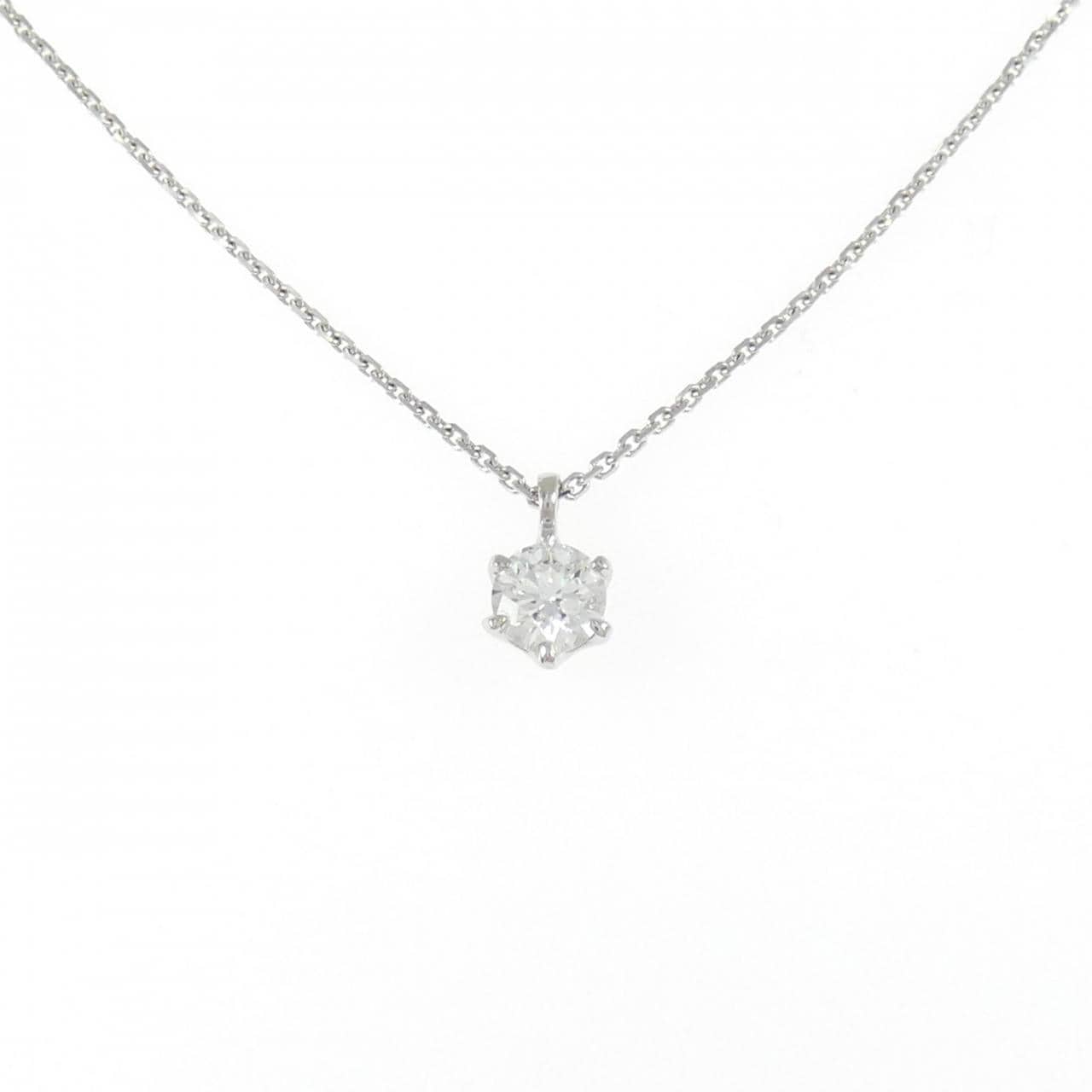 PT900/PT850 ダイヤモンド ネックレス 0.350CT D SI2 EX