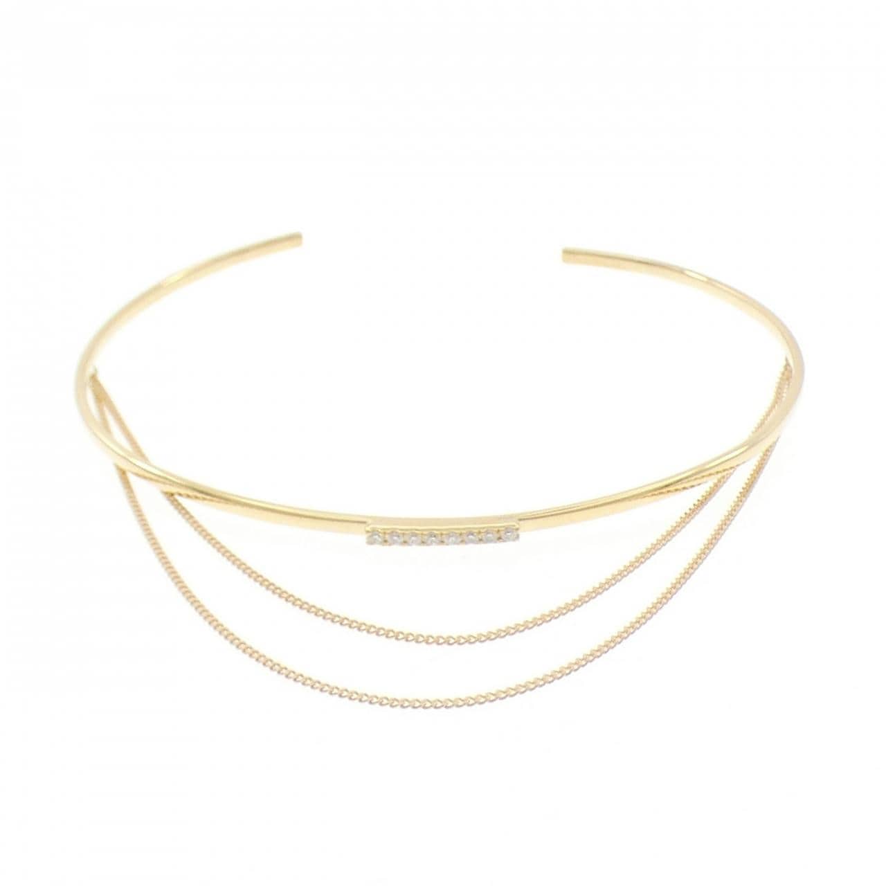 アーカー シャンデリアチェーン バングル 0.04CT