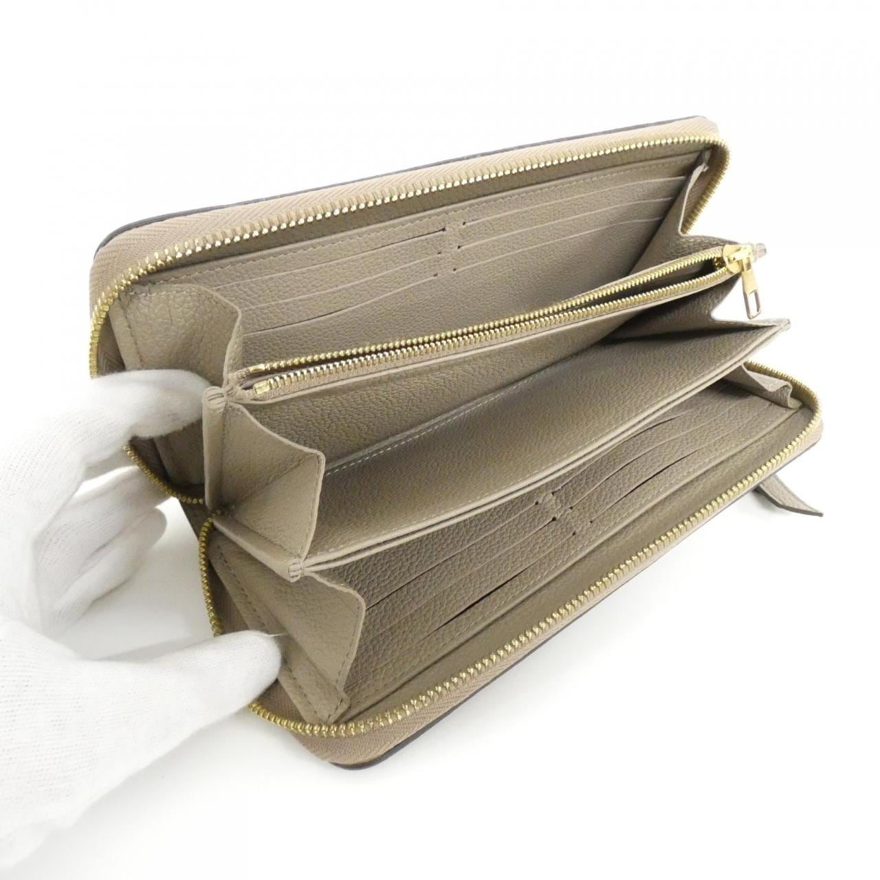 ルイヴィトン バイカラー モノグラム アンプラント ジッピー ウォレット M69794 財布