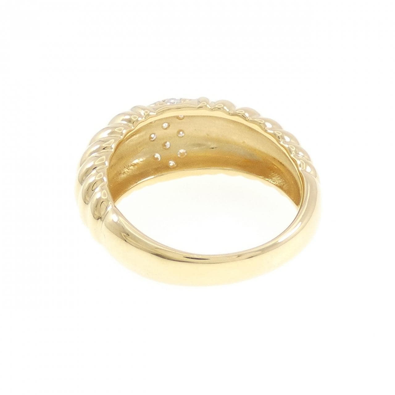 K18YG ダイヤモンド リング 0.30CT