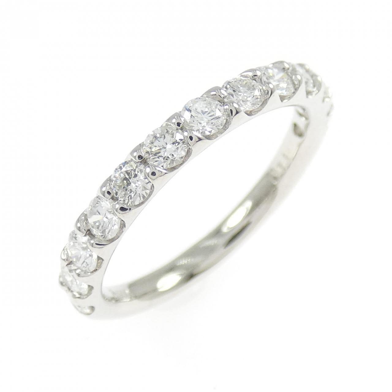 PT900 ハーフエタニティ ダイヤモンド リング 0.71CT