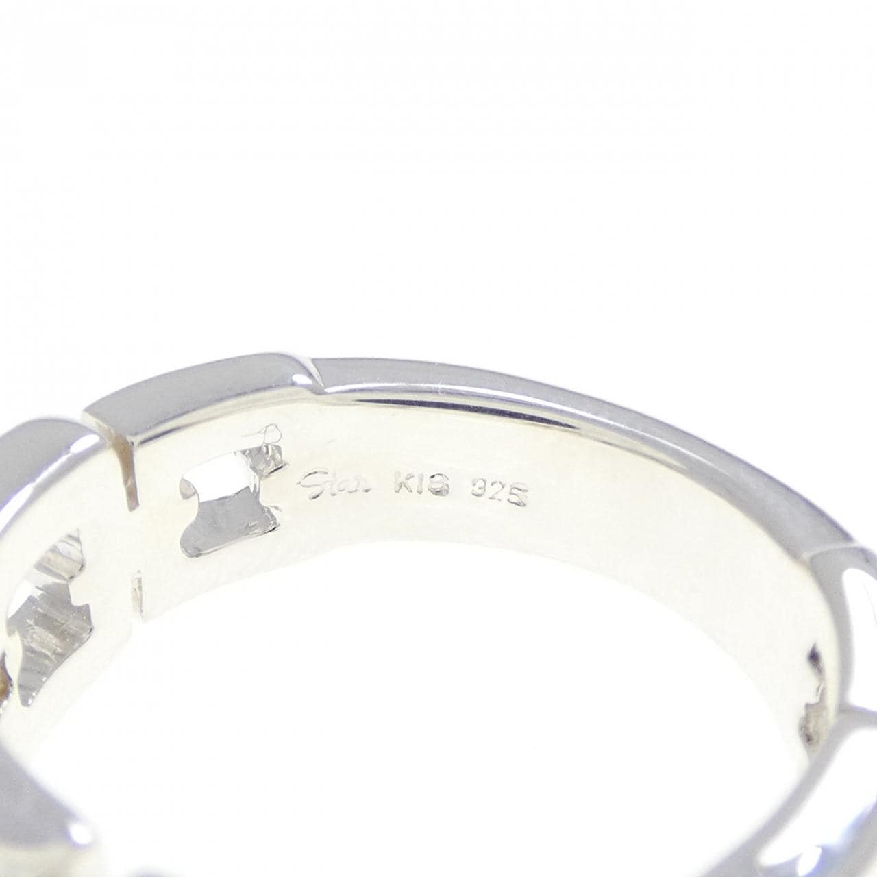 スタージュエリー 925/K18YG リング