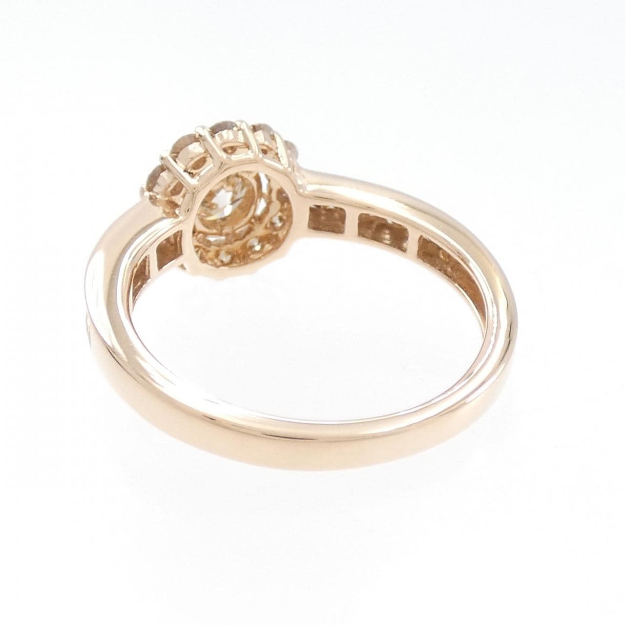K18PG ダイヤモンド リング 0.40CT