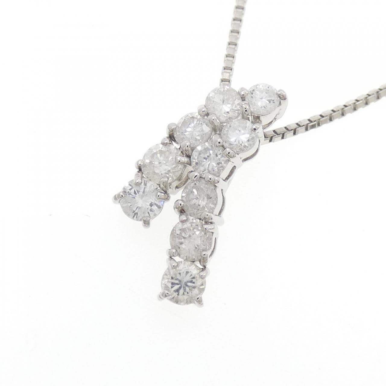 PT900/PT850 ダイヤモンド ネックレス 1.05CT