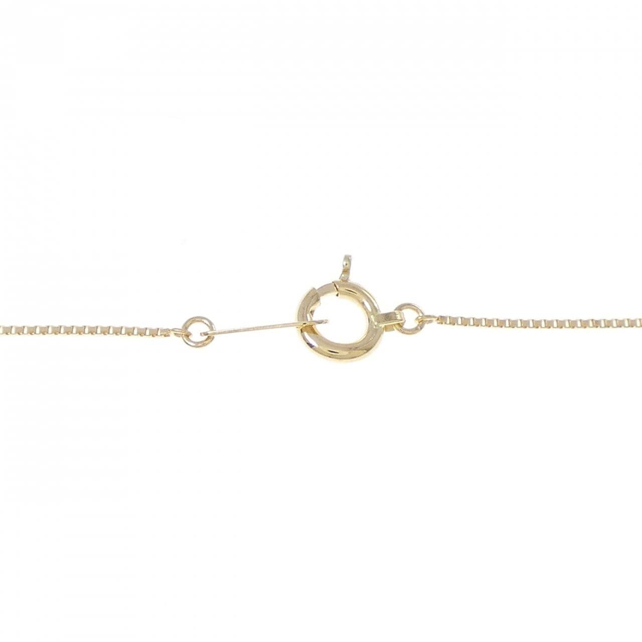 K18YG サファイヤ ネックレス