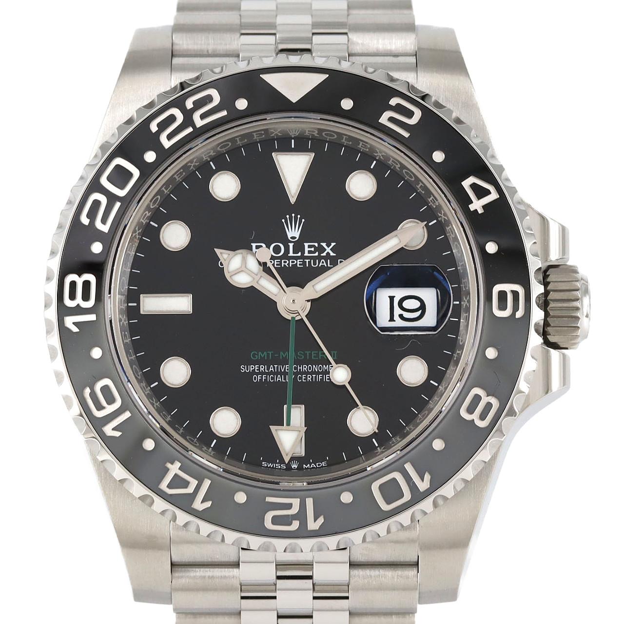 ロレックス GMTマスターⅡ 126710GRNR･5 SS 自動巻 ランダム番