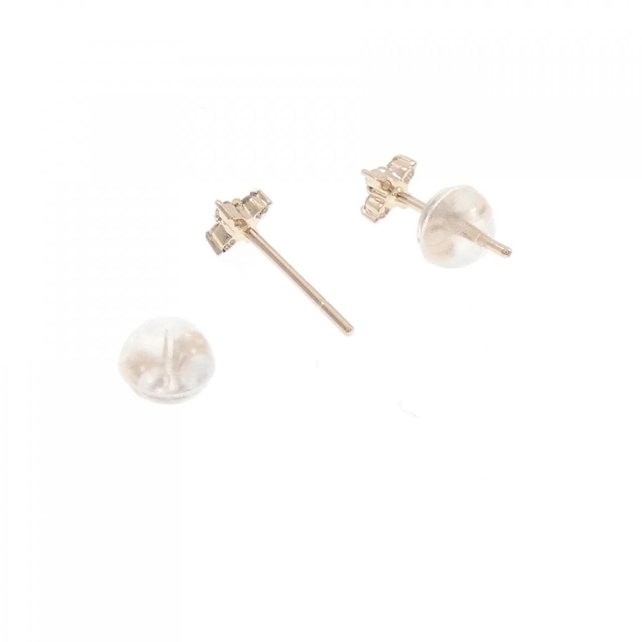 K18PG ダイヤモンド ピアス