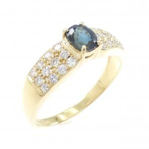 750YG サファイヤ リング