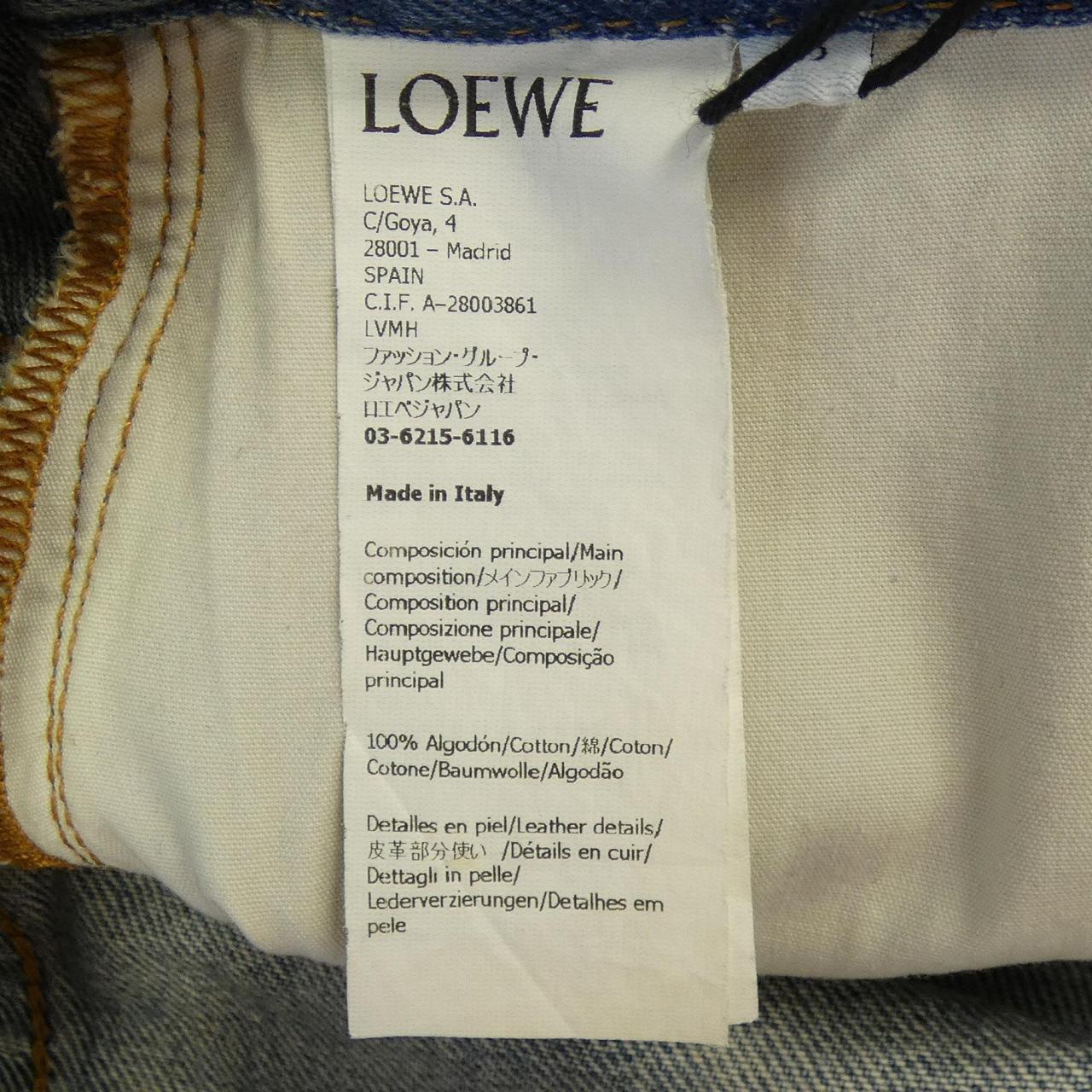 ロエベ LOEWE S359Y11XAD ジーンズ
