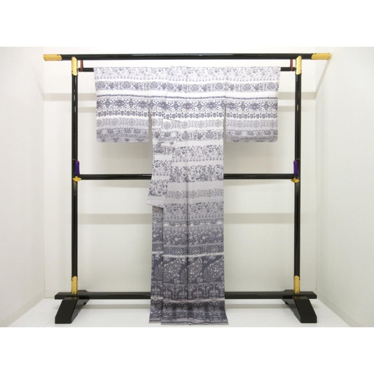 【未使用品】訪問着 友禅加工ボカシ染