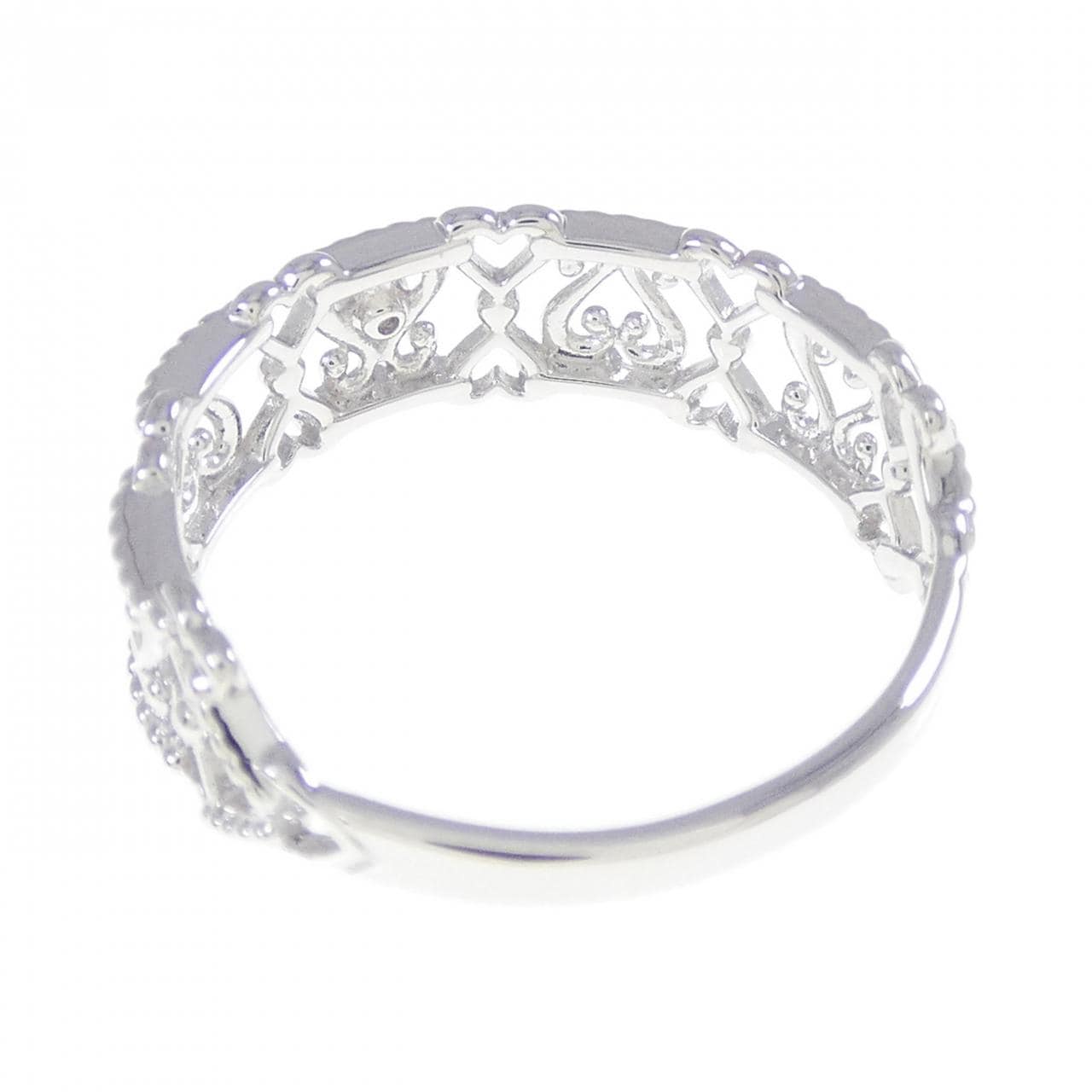 スタージュエリー ハート ダイヤモンド リング 0.01CT