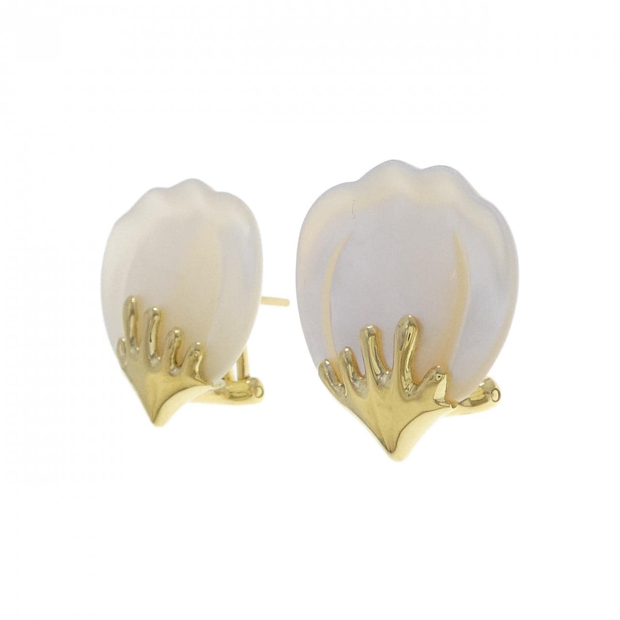 ティファニー マザーオブパール ピアス