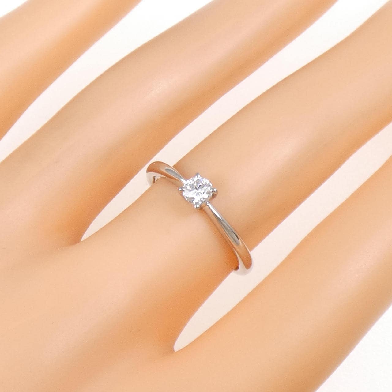 PT900 ダイヤモンド リング 0.205CT E VS1 EXT