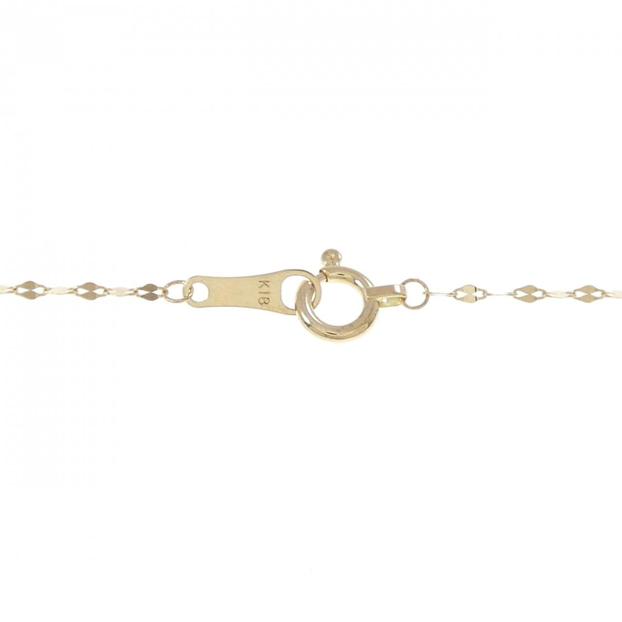 K18YG クロス ダイヤモンド ネックレス 0.30CT