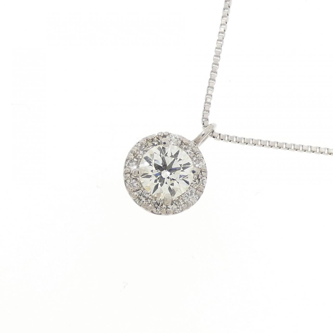 PT900/PT850 ダイヤモンド ネックレス 0.266CT