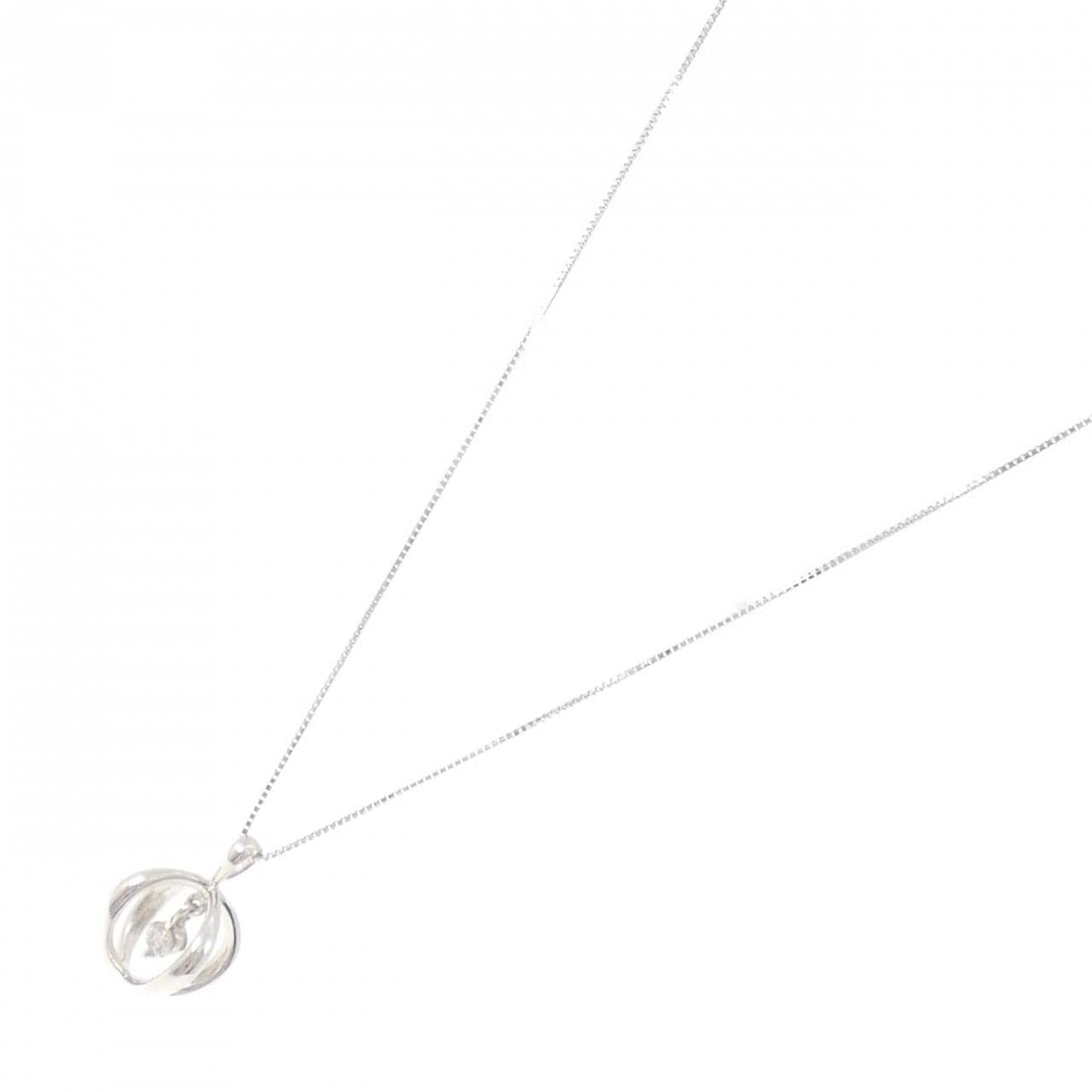 PT900/PT850 ダイヤモンド ネックレス 0.20CT
